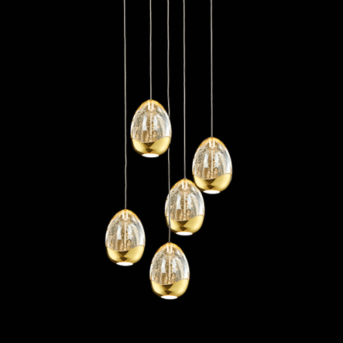 Подвесной светильник DeLight Collection Terrene MD13003023-5A gold изображение в интернет-магазине Cramer Light фото 3