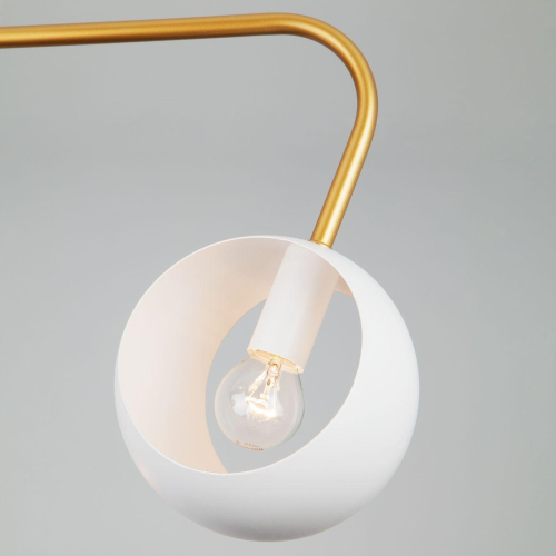 Подвесная люстра Eurosvet Luca 70055/6 белый изображение в интернет-магазине Cramer Light фото 4