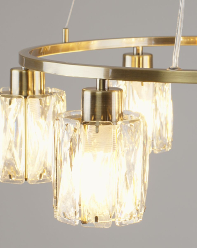 Подвесная люстра Moderli Prismique V11684-6P изображение в интернет-магазине Cramer Light фото 5