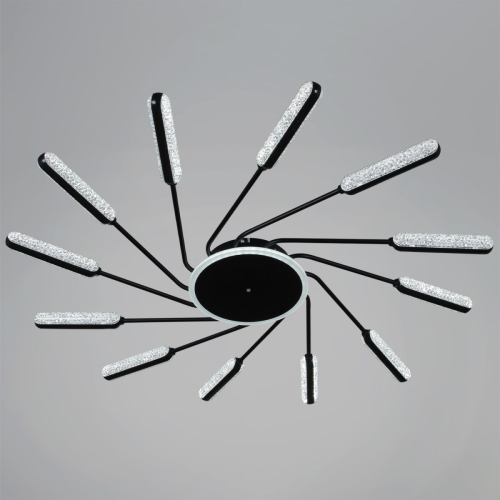 Потолочная люстра Reluce 87290-0.3-12 BK изображение в интернет-магазине Cramer Light фото 3