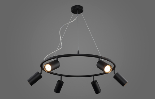 Подвесной светильник Crystal Lux RIVO SP6 BL изображение в интернет-магазине Cramer Light фото 2