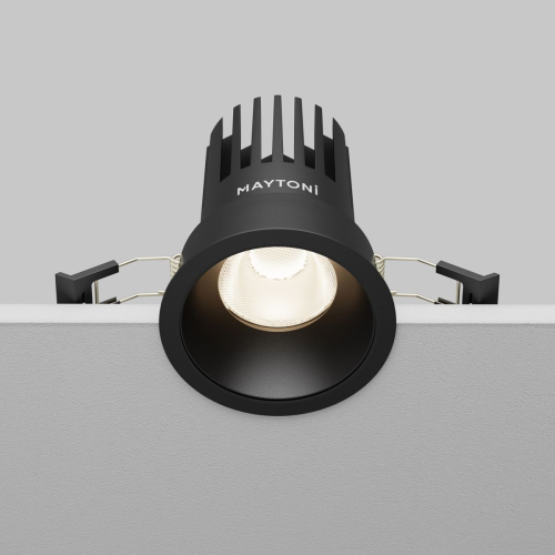 Встраиваемый светильник Maytoni Dip DL117-15W-4K-B изображение в интернет-магазине Cramer Light фото 5