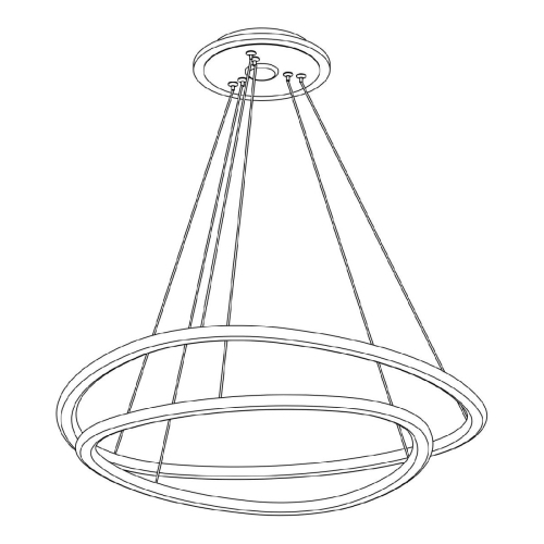 Подвесная люстра Citilux Trio CL215B060E изображение в интернет-магазине Cramer Light фото 2