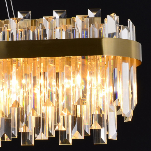 Подвесная люстра Illumico IL5189-8LLS-29 BRASS MIRAGE изображение в интернет-магазине Cramer Light фото 3