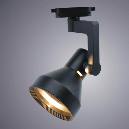 Трековый светильник Arte Lamp Nido A5108PL-1BK изображение в интернет-магазине Cramer Light фото 3
