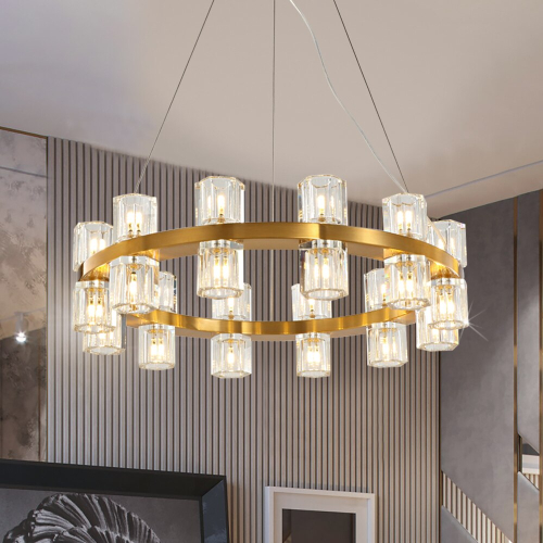 Подвесная люстра Delight Collection Arcachon 8530P/D610 gold изображение в интернет-магазине Cramer Light фото 2