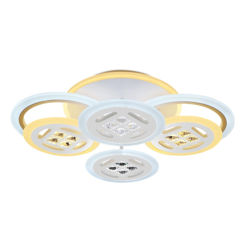 Потолочная светодиодная люстра Ambrella Light Acrylica Ice FA2951 изображение в интернет-магазине Cramer Light