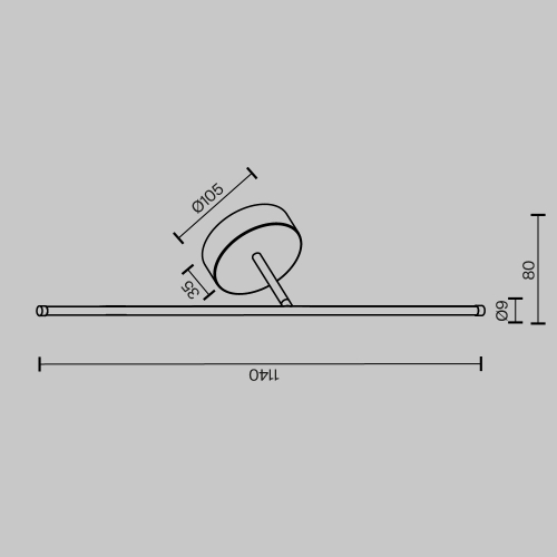 Настенный светильник Maytoni Elegant C084WL-L18BS2.7K-1 изображение в интернет-магазине Cramer Light фото 9