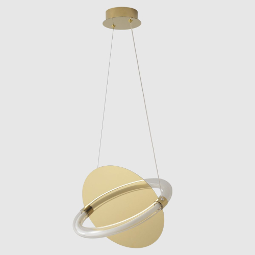 Подвесной светильник Crystal Lux NEBULA SP22W LED GOLD изображение в интернет-магазине Cramer Light фото 5