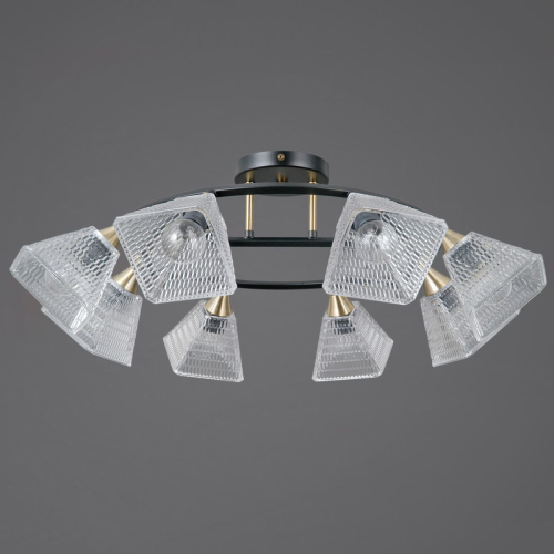 Потолочная люстра Illumico IL0850-8CSQ-25BKAB ELITE изображение в интернет-магазине Cramer Light
