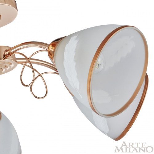 Потолочная люстра Arte Milano Napoli 336966/5 FGD изображение в интернет-магазине Cramer Light фото 8
