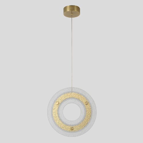 Подвесной светильник Crystal Lux DIEGO SP25W LED BRASS изображение в интернет-магазине Cramer Light фото 5