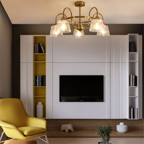 Люстра на штанге Freya Caramel FR5522PL-05BS1 изображение в интернет-магазине Cramer Light фото 5