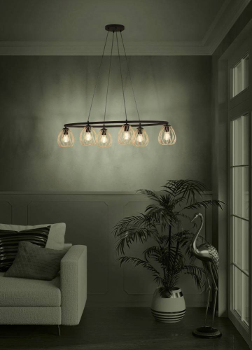 Подвесная люстра Eglo Jazminia 1 390092 изображение в интернет-магазине Cramer Light фото 3