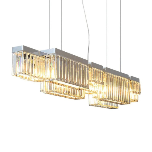 Подвесная люстра Delight Collection Broadway 2466 silver изображение в интернет-магазине Cramer Light