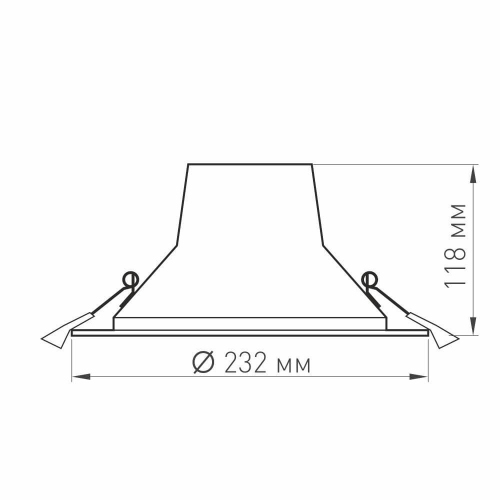 Встраиваемый светильник Arlight LEGEND 027319(1) изображение в интернет-магазине Cramer Light фото 5