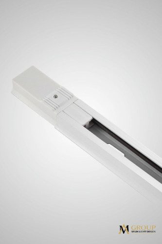 Шинопровод однофазный AM Group AM177U WH 1,5М изображение в интернет-магазине Cramer Light