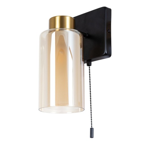 Бра Arte Lamp Leo A7027AP-1BK дополнительное фото