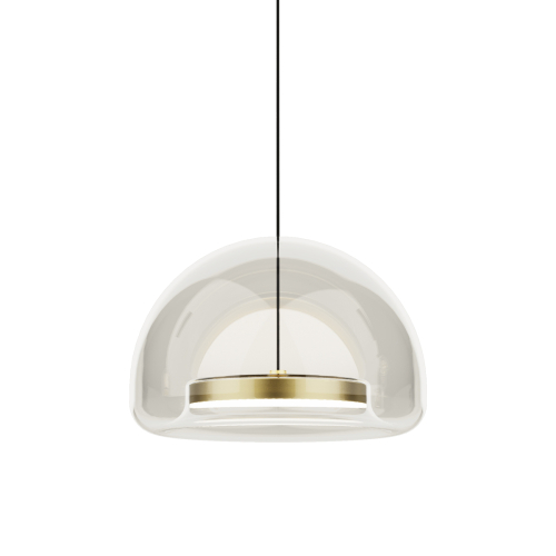Подвесной светильник Delight Collection MD24030031-1A brass/clear изображение в интернет-магазине Cramer Light
