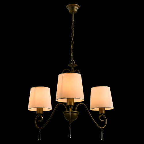 Подвесная люстра Arte Lamp Carolina A9239LM-3BR изображение в интернет-магазине Cramer Light фото 3