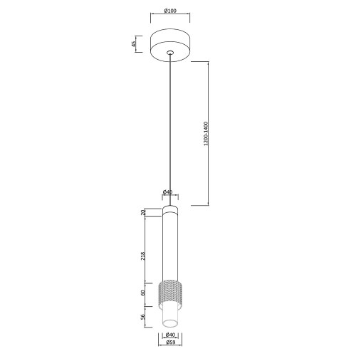 Подвесной светильник Moderli Elli V10884-PL изображение в интернет-магазине Cramer Light фото 6