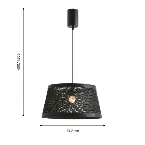 Подвесной светильник Favourite Vimini 4830-1P изображение в интернет-магазине Cramer Light фото 2