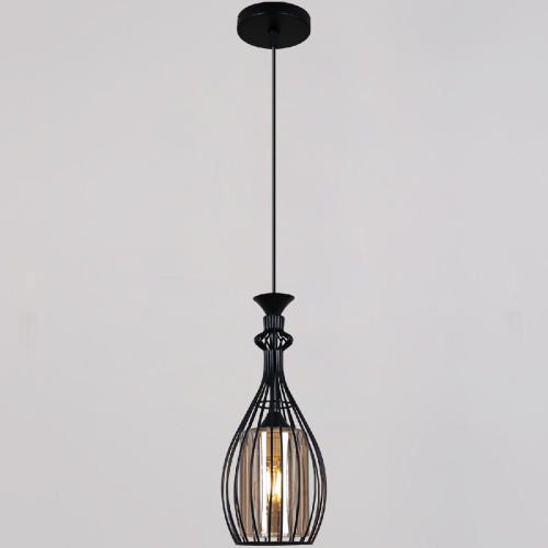 Подвесной светильник Reluce 02822-0.9-01 BK изображение в интернет-магазине Cramer Light