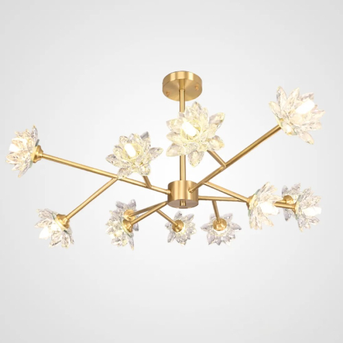 Люстра на штанге ImperiumLoft Lotos 203940-26 изображение в интернет-магазине Cramer Light фото 7