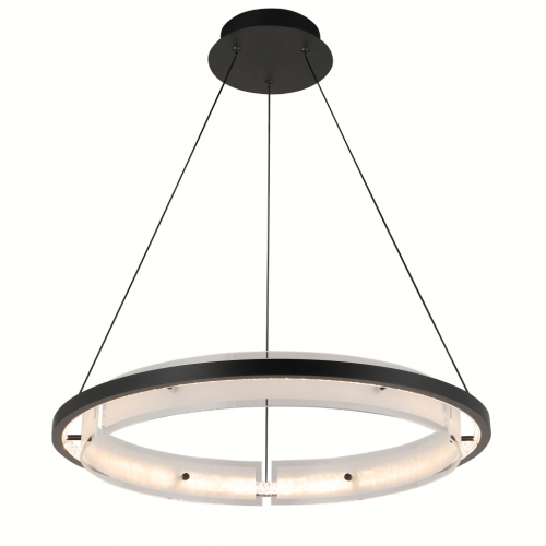 Подвесная люстра iLedex Meridian C4716-60 MBK изображение в интернет-магазине Cramer Light