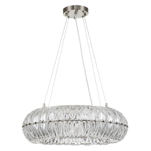 Подвесная люстра Indigo Finezza 12023/8P Nickel V000300 изображение в интернет-магазине Cramer Light фото 2