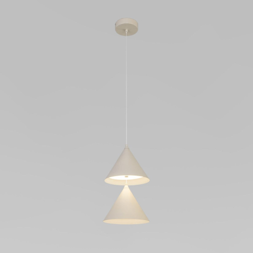 Подвесной светильник Eurosvet Peak 604052 LED бежевый a071545 изображение в интернет-магазине Cramer Light