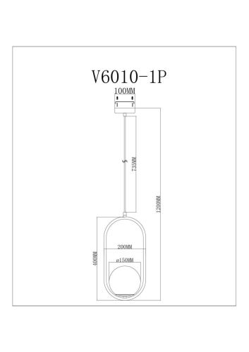 Подвесной светильник Moderli Klaster V11585-1P изображение в интернет-магазине Cramer Light фото 4
