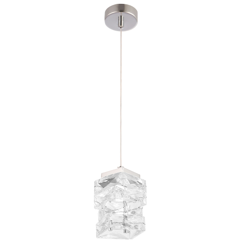 Подвесной светильник Crystal Lux ROLANDO SP1.1 CHRONE изображение в интернет-магазине Cramer Light фото 2