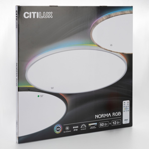 Потолочный светильник Citilux Norma CL749601 изображение в интернет-магазине Cramer Light фото 3