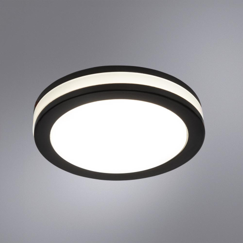 Встраиваемый светильник Arte Lamp Tabit A8430PL-1BK изображение в интернет-магазине Cramer Light фото 6