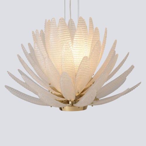 Подвесная люстра Crystal Lux ARTICHOKE SP8+1 GOLD изображение в интернет-магазине Cramer Light фото 5