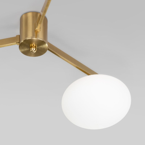 Потолочная люстра Eurosvet Opaline 70220/3 латунь a065763 изображение в интернет-магазине Cramer Light фото 3