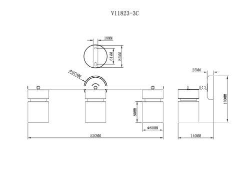 Спот Moderli Almero V11823-3C изображение в интернет-магазине Cramer Light фото 10