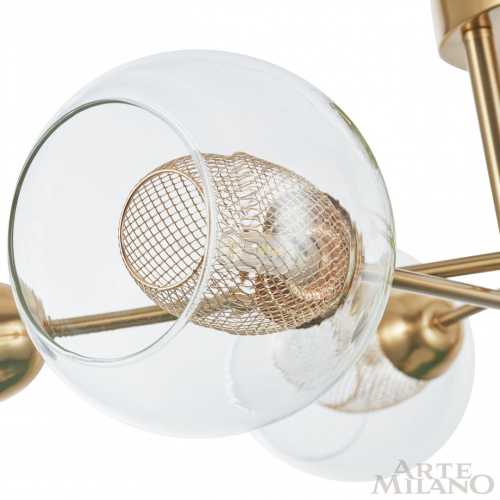 Потолочная люстра Arte Milano Neapolis 272880/6 GD изображение в интернет-магазине Cramer Light фото 8