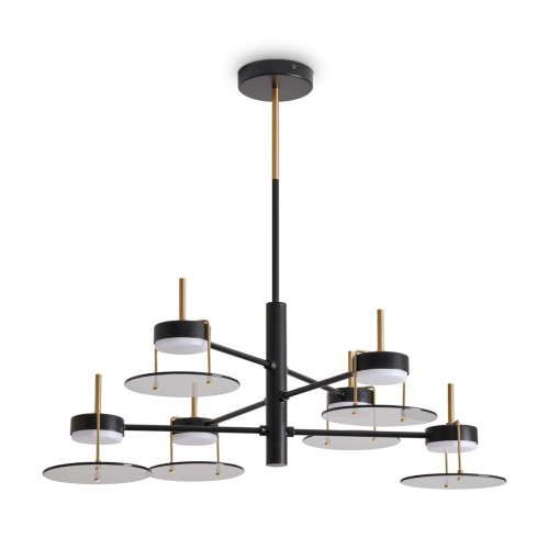 Люстра на штанге Freya Moon FR5513PL-06BBZ1 изображение в интернет-магазине Cramer Light фото 4