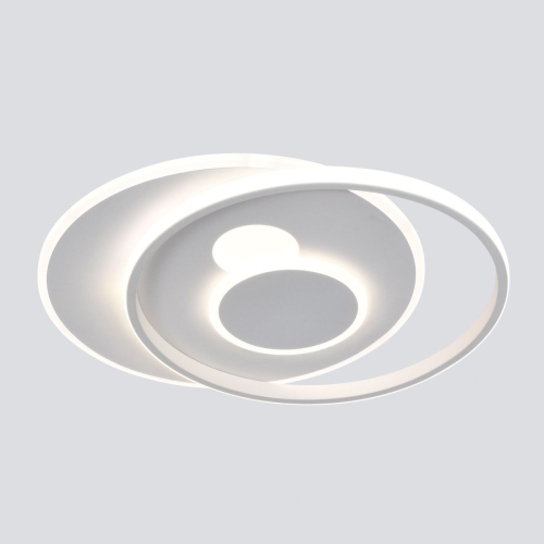Потолочная люстра Eurosvet Caroline 90256/1 белый изображение в интернет-магазине Cramer Light фото 3