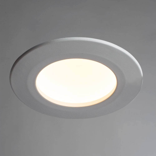 Встраиваемый светодиодный светильник Arte Lamp Riflessione A7008PL-1WH изображение в интернет-магазине Cramer Light фото 4