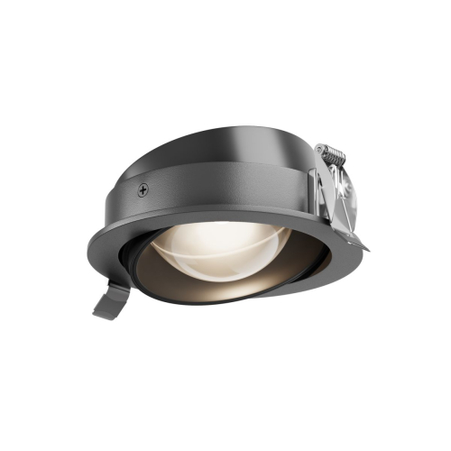 Встраиваемый светильник Maytoni Lens DL105-12W4K-B изображение в интернет-магазине Cramer Light