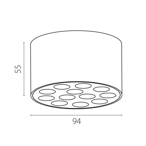 Потолочный светильник Lightstar Guarda 080947 изображение в интернет-магазине Cramer Light фото 2