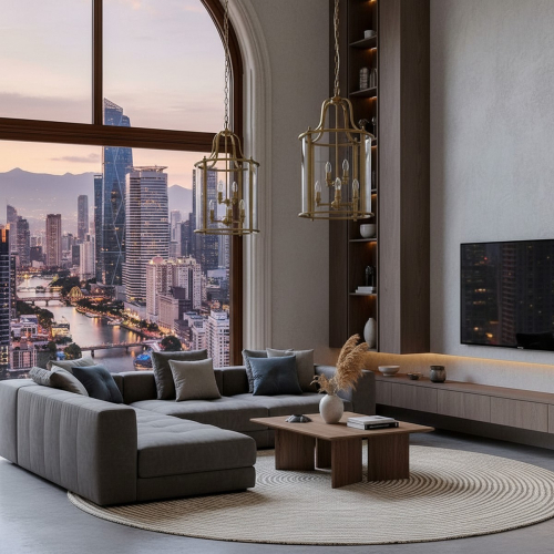 Подвесной светильник Loft IT Lighthouse 10456/4 CR изображение в интернет-магазине Cramer Light фото 9
