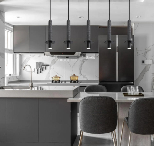 Подвесной светильник Delight Collection Meta 10704P black/grey изображение в интернет-магазине Cramer Light фото 3