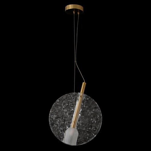 Подвесной светильник Crystal Lux FROZEN SP1 BRASS изображение в интернет-магазине Cramer Light фото 8