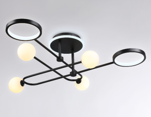 Потолочная люстра Ambrella Light Comfort LineTech FL66232 изображение в интернет-магазине Cramer Light фото 4