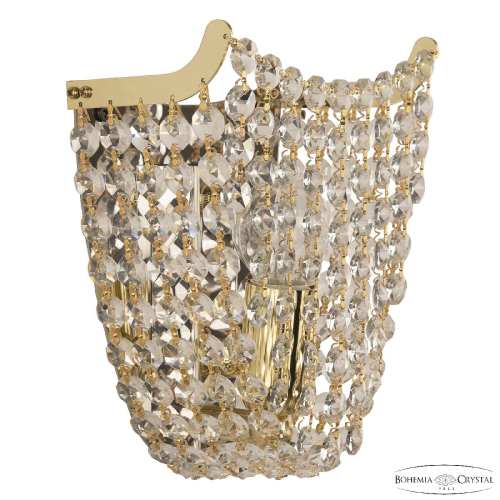 Настенный светильник Bohemia Ivele Crystal 778B/16 G изображение в интернет-магазине Cramer Light фото 2