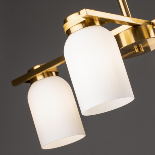 Люстра на штанге Freya Kamelia FR5446PL-04BS1 изображение в интернет-магазине Cramer Light фото 6